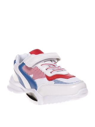 Αθλητικά Παπούτσια, Παιδικά αθλητικά παπούτσια  Sunniva λευκά    με    μπλε - Kalapod.gr